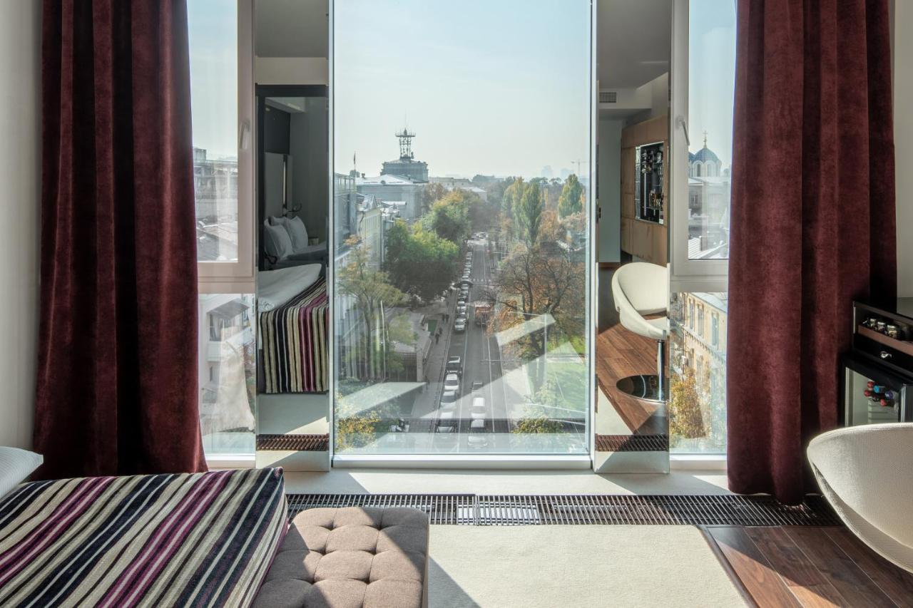 11 Mirrors Design Hotel Kyiv Exterior foto